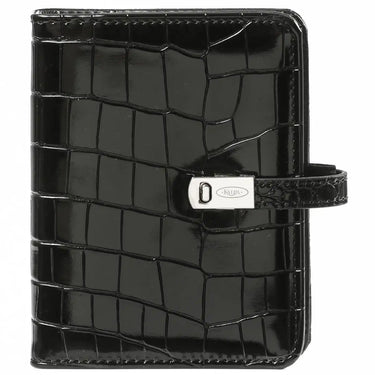 1311-06 Refillable Pocket Ring Binder Agenda Croco Black